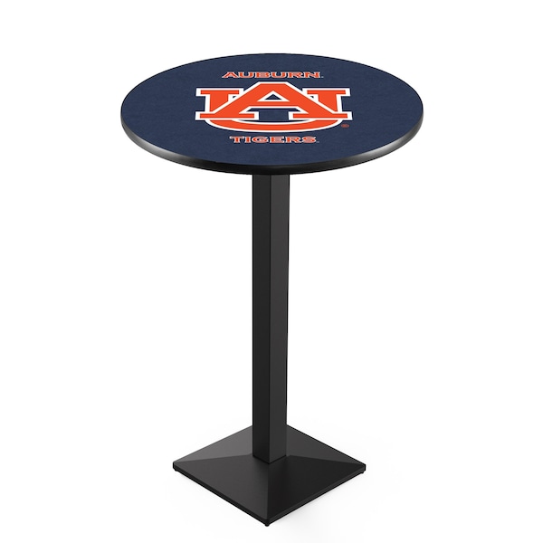 42" Blk Wrinkle Auburn Pub Table